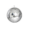 DISCO BALL SILVER 12CM